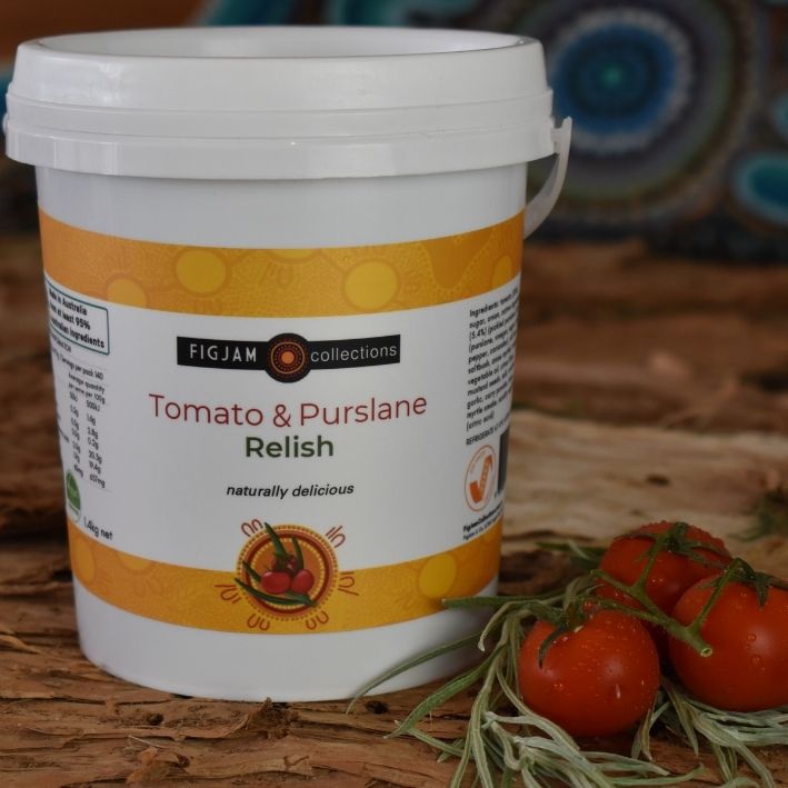 Tomato & Purslane Relish - トマト&パースレーン ・レリッシュ